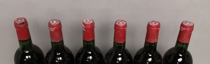 6 bouteilles Château LYNCH BAGES - 5e Gcc...