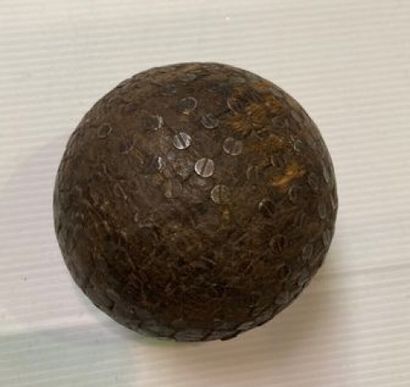 JEUX DE BOULE.

Triplette de boules en bois...