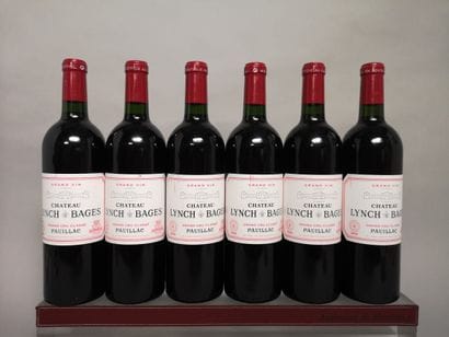 6 bouteilles Château LYNCH BAGES - 5e Gcc...