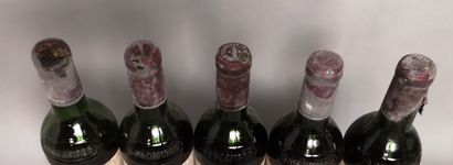 5 bouteilles Château LASCOMBES - 2e Gcc Margaux...