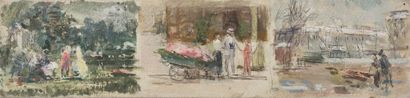 GILBERT Victor (1847-1935)

La promenade...
