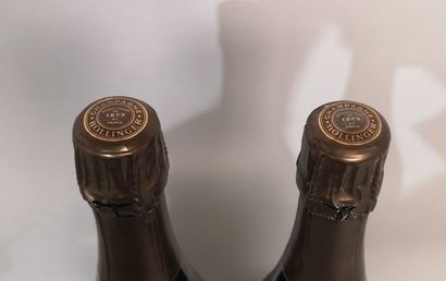 2 bottle CHAMPAGNE Extra Brut 