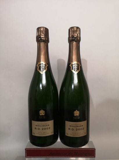 2 bottle CHAMPAGNE Extra Brut 