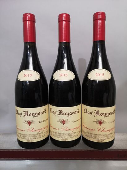 3 bouteilles CLOS ROUGEARD 