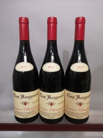 3 bouteilles CLOS ROUGEARD 