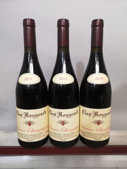 3 bouteille CLOS ROUGEARD - Saumur Champigny...