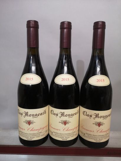 3 bouteille CLOS ROUGEARD - Saumur Champigny...