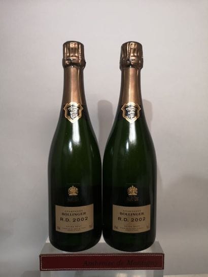 2 bottle CHAMPAGNE Extra Brut 