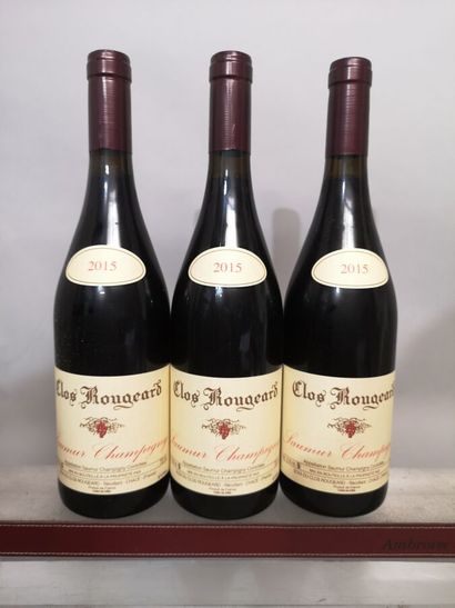 3 bouteille CLOS ROUGEARD - Saumur Champigny...