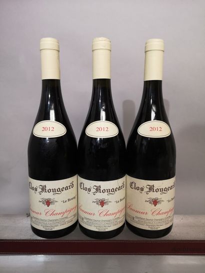 3 bouteilles CLOS ROUGEARD 