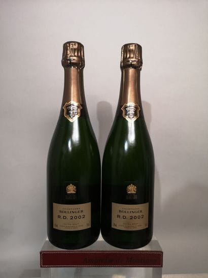 2 bottle CHAMPAGNE Extra Brut 