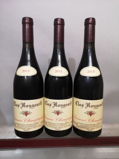 3 bouteille CLOS ROUGEARD - Saumur Champigny...