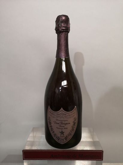1 bottle CHAMPAGNE DOM PERIGNON rosé 1996...