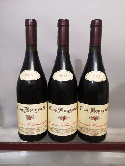 3 bouteille CLOS ROUGEARD - Saumur Champigny...