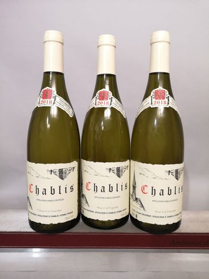 3 bouteille CHABLIS - Vincent DAUVISSAT ...