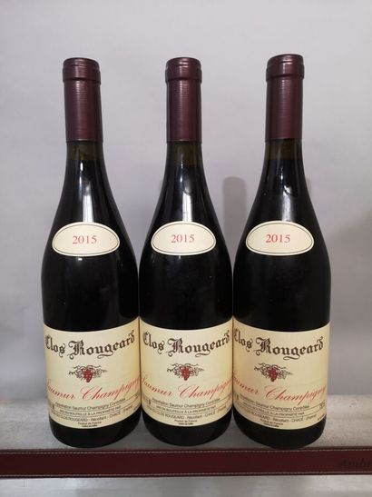 3 bouteille CLOS ROUGEARD - Saumur Champigny...