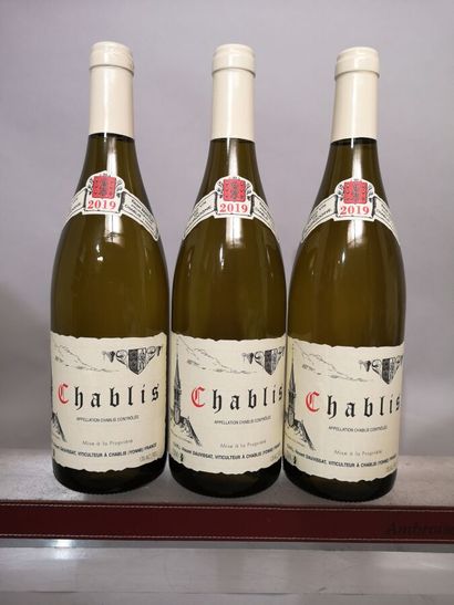 3 bouteille CHABLIS - Vincent DAUVISSAT ...