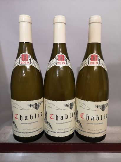 3 bouteille CHABLIS - Vincent DAUVISSAT ...