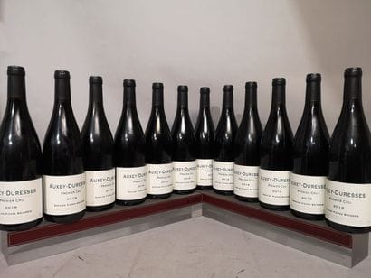12 bottles AUXEY DURESSES 1er cru - Domaine...