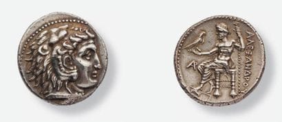 ALEXANDRE Le Grand. Tétradrachme. Byblos....