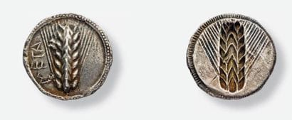 Lucanie Métaponte. Didrachme (début 5ème...