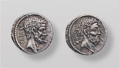 Brutus (54 av. JC). Denier. (BD 359, Cr....