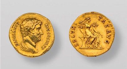 HADRIEN (117-138). Aureus. Rome. (134-138)....