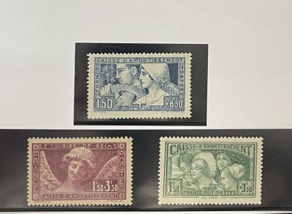 ** Yv. N°252 + 256 + 269 France : Caisse...