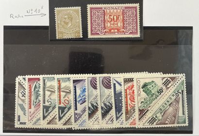 **/* Yv. N°453/472**-476 + Taxe 10*, 39	Monaco...