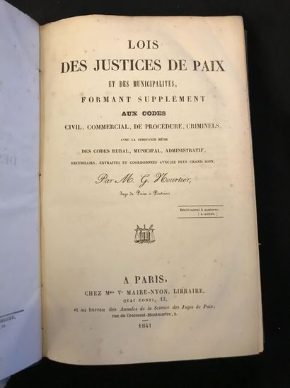 Lot of books on French law, including : 
-AUGIER...