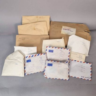 O1 lot
Important lot of envelopes, period...