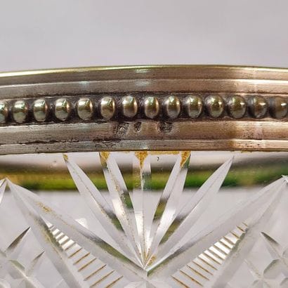 Crystal cup with silver mounting
Another...