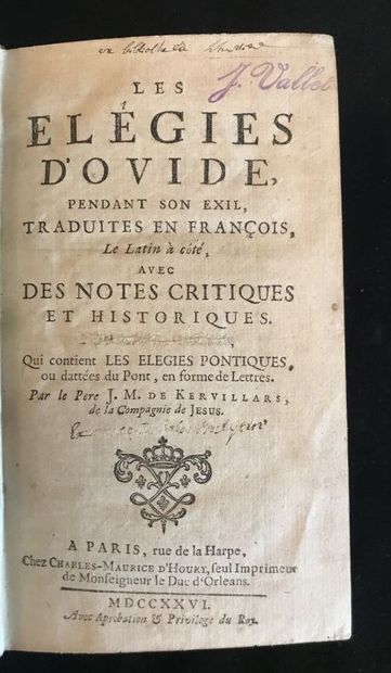 Lot of books of French literature, including...