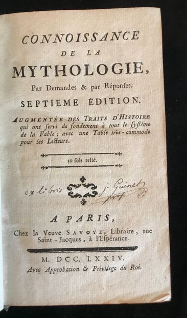 Lot of books of French literature, including...