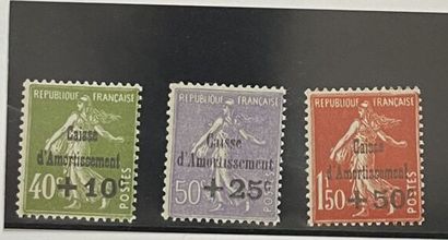 ** Yv. 275/77 France : 5ème série Caisse...