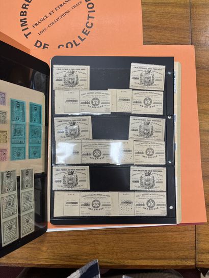 ** France PA folder N°35/36 - 38/41, 2 values...