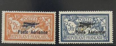 ** Yv. PA N°1 et 2	France : Type Merson (Cote...