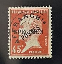 * Yv. Cours I. N°67 C11	France : Pasteur...