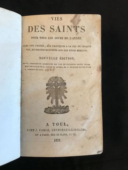 Lot of books on the Christian religion, including:
-...