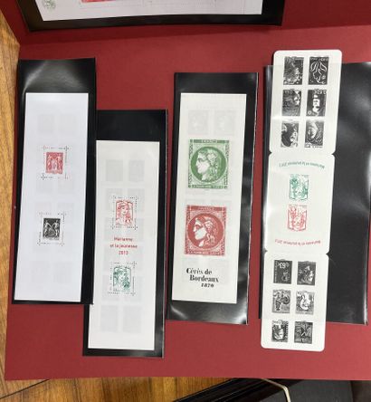 ** Folder France: 7 books 1520A and B, 1523,...