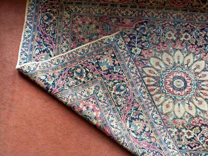 Khorassan carpet (cotton warp and weft, wool...