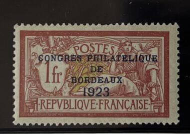 * Yv. N°182 France : Congress of Bordeaux...
