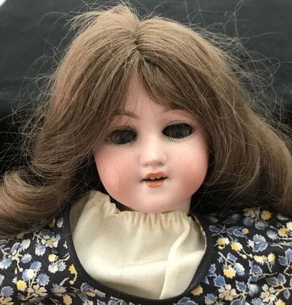 Doll with open mouth, wooden articulations
Height...