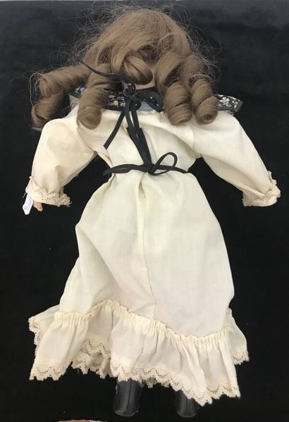 Doll with open mouth, wooden articulations
Height...