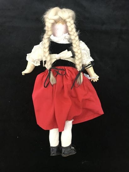 Alsatian porcelain head doll
Height Height...