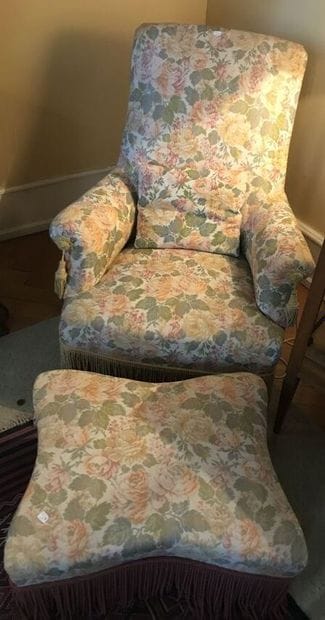 Set of furniture of living room furnished...