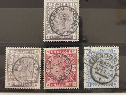 OYv. N°86 x2/88 Great Britain : 4 selected...