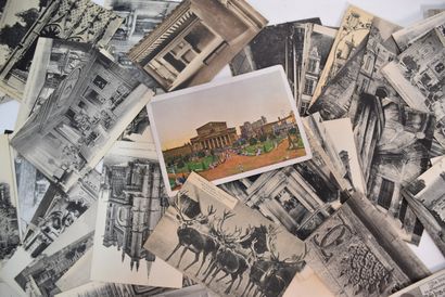 Lot of about 120 old postcards
Blois, Montereau,...
