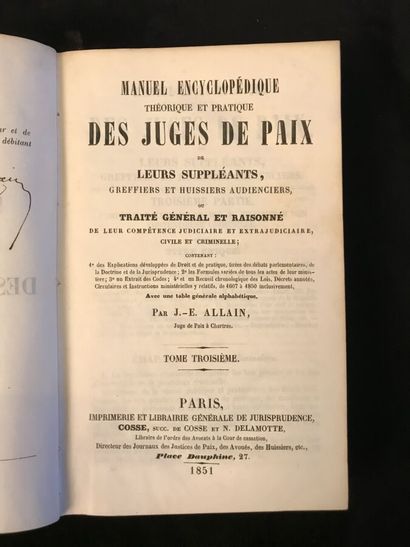 Lot of books on French law, including : 
-AUGIER...