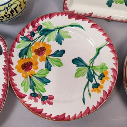 Cake service with Colmar decoration including:
-...